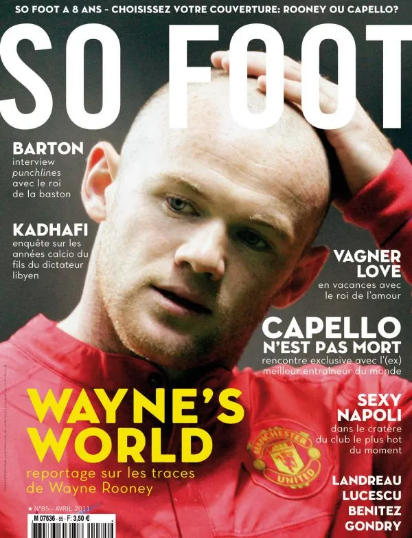 SO FOOT – N°85 – Wayne Rooney