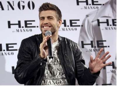 Piqué dédicace son but à Shakira