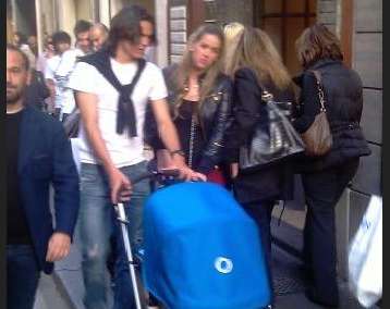 Photo : Cavani à Rome