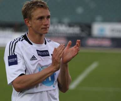 Un joueur polonais frappé