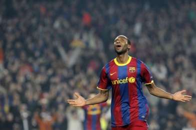 Keita n&rsquo;oublie pas Abidal