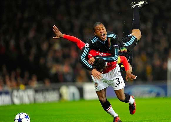 Photo : Rémy accroc à Evra