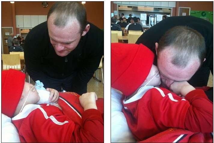 Photo : Le bisou magique de Rooney