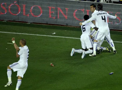 Photo : le bras d&rsquo;honneur de Pepe