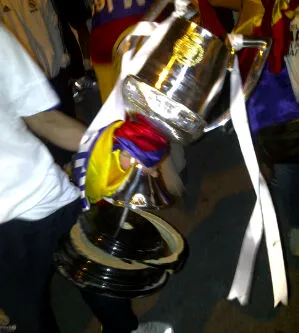 Photo: la Copa del Rey après
