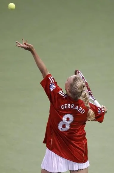 Photo : Wozniacki fan de Gerrard