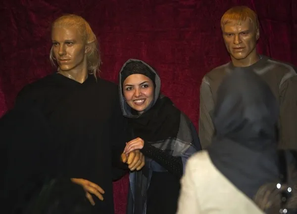 Photo: Becks et Kahn en Iran