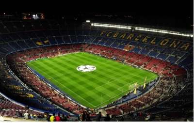 Mariage au Camp Nou