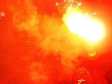 Pétards au Dinamo Bucarest