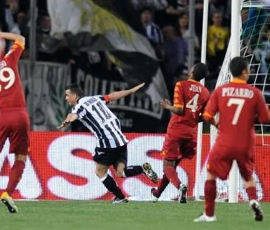 Di Natale tape sur la Roma