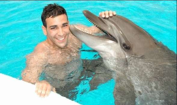 Photo : Rami et le dauphin