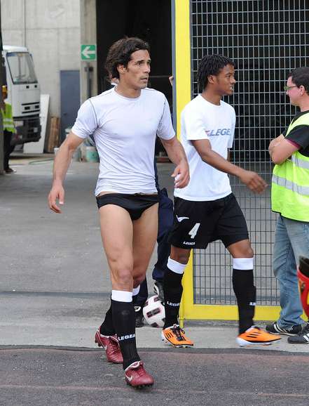 Photo : Corradi en slip