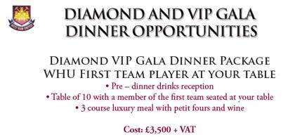 Un dîner avec les Hammers