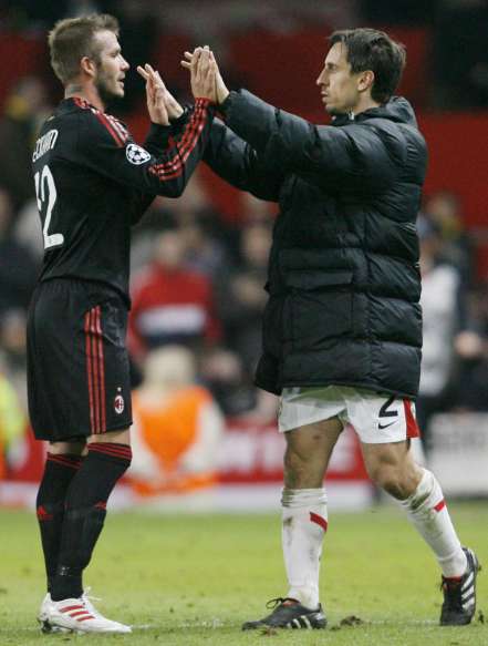 Beckham attendu au jubilé Neville