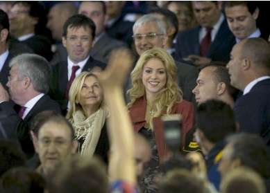 Karaoké avec Shakira pour le Barça