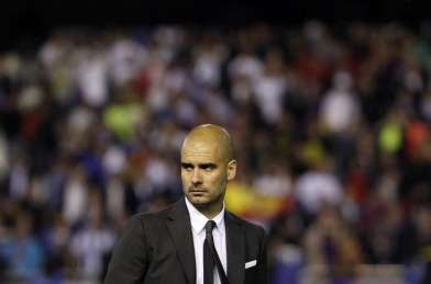 Guardiola ovationné par ses joueurs