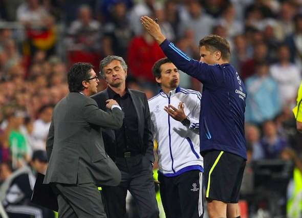 Photo : La moue de Mourinho