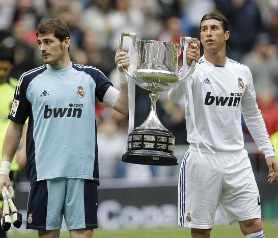 Casillas et Ramos, fair-play