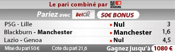 Pronos du jour : Gagnez 1080 € !