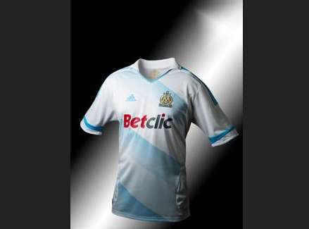 Photo : les nouveaux maillots de l&rsquo;OM