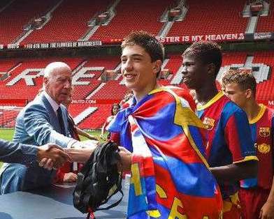 Arsenal pioche encore à la Masia