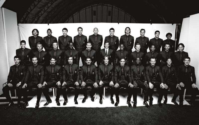 Photo : Le Milan AC en D&G