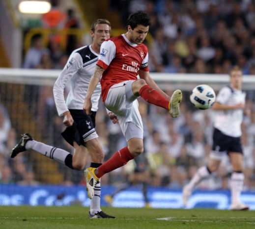 Fabregas est heureux à Arsenal