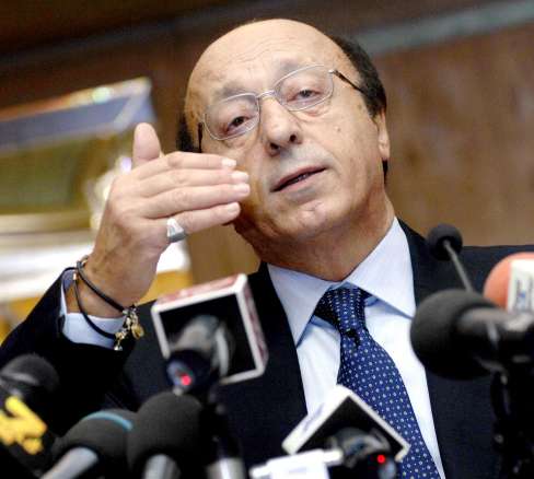 Calciopoli 2006 : Moggi radié