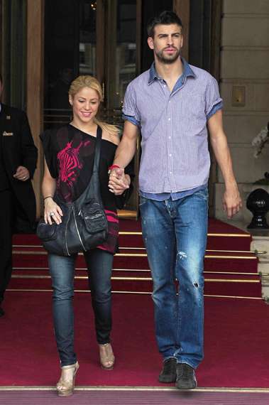 Photo : Piqué et Shakira à Paris