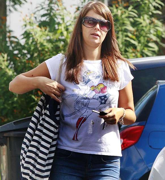 Photo : Natasha Giggs à la ville