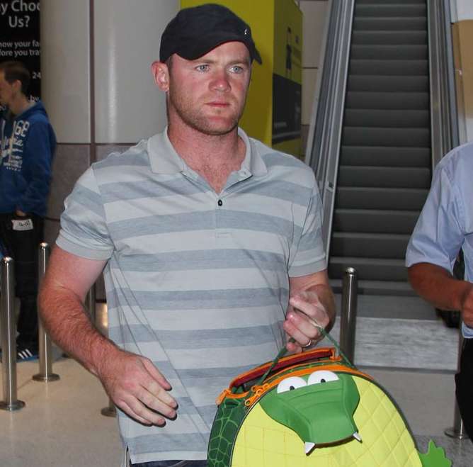 Photo :  Rooney tire la gueule