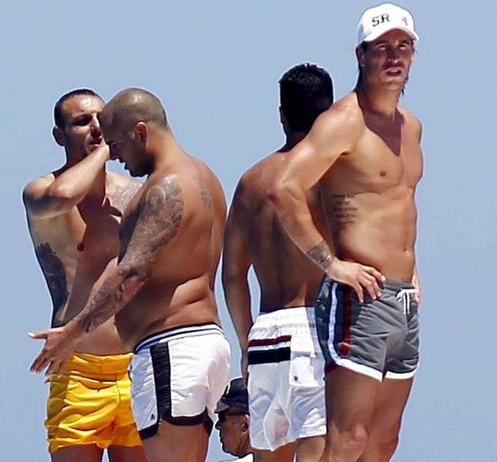 Photo : Les vacances de Sergio Ramos