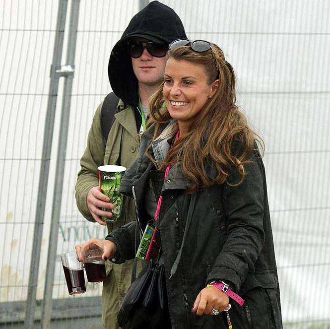 Photo : Rooney à Glastonbury