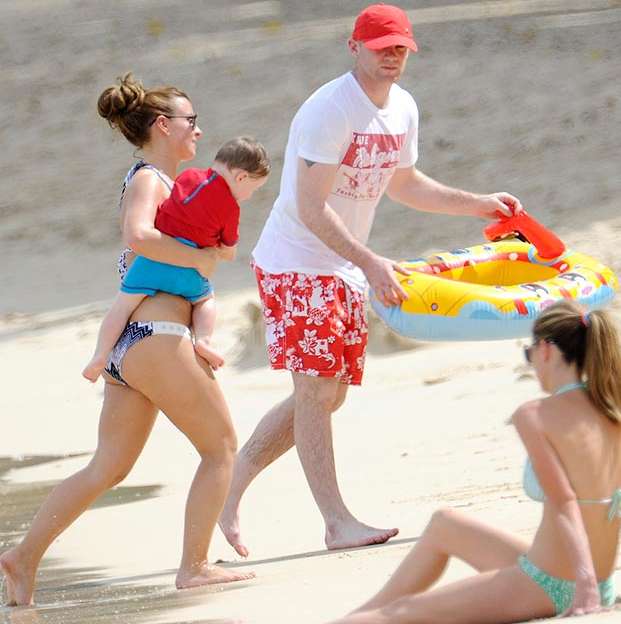 Photo : Rooney garde sa caquette