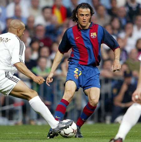 Luis Enrique à Trigoria