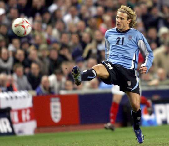 Forlan attend l&rsquo;Argentine