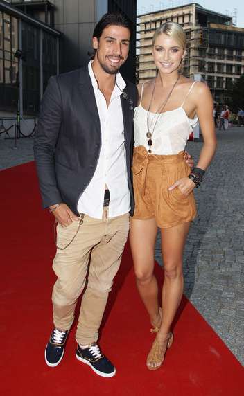Photo : Sami Khedira et Lena Gercke