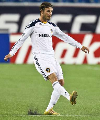 Beckham fait du pied au Mou