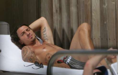 Photo : Zlatan se dore la pilule