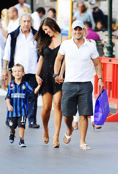 Photo : Les Sneijder en vacances