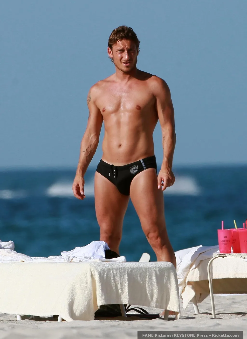 Photo: Totti en slip