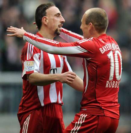 Top 10 : Robben &amp; Ribéry
