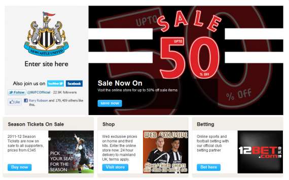 Photo: Les soldes de Newcastle