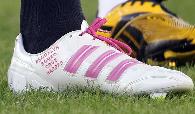 Photo : les pompes de Beckham