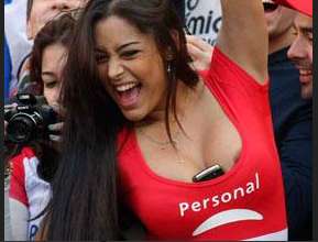 Photo : Larissa était bien là