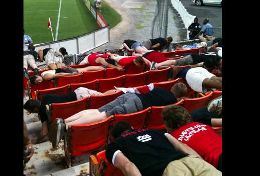 Photo : Planking collectif à Washington