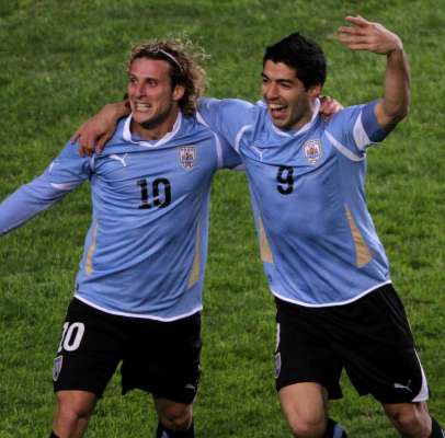 Suarez et Forlan font le show