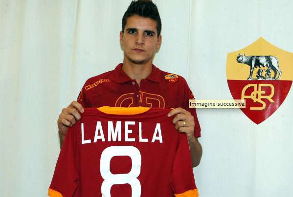Photo : Lamela à la Roma