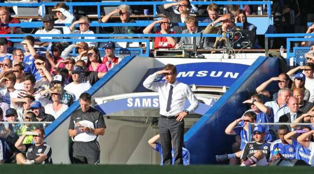 Photo : Stamford Bridge sous le soleil
