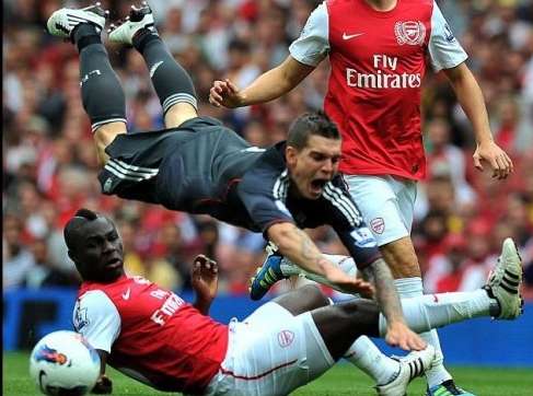 Photo : Frimpong déboite Agger